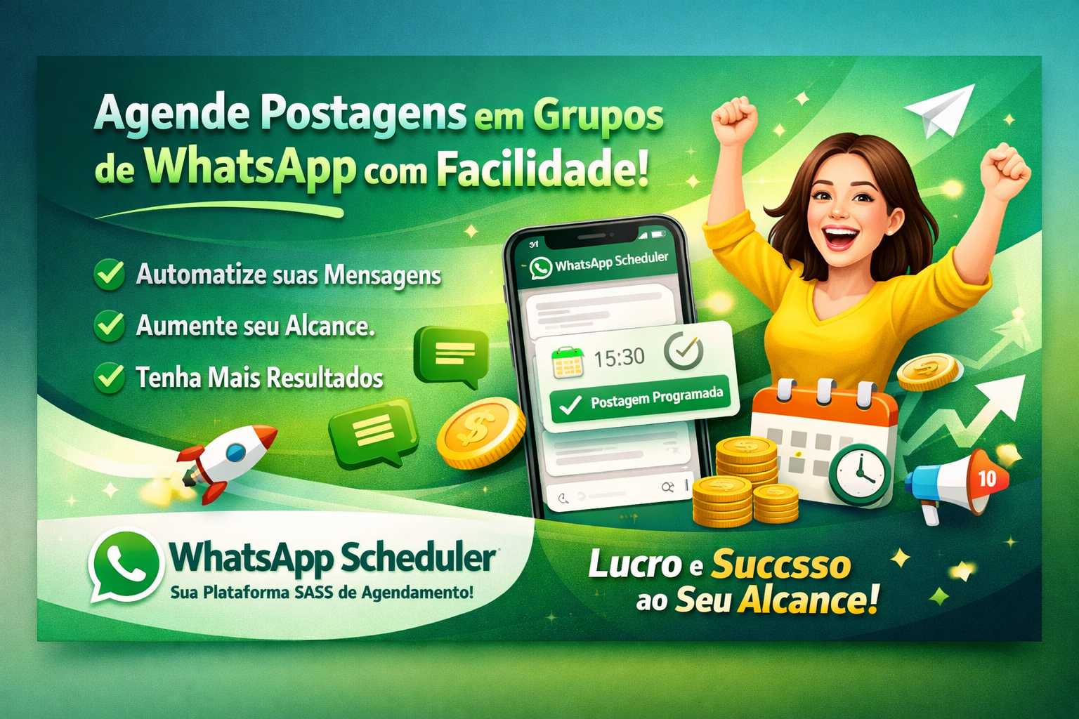 WhatsApp Scheduler - GamesWteam